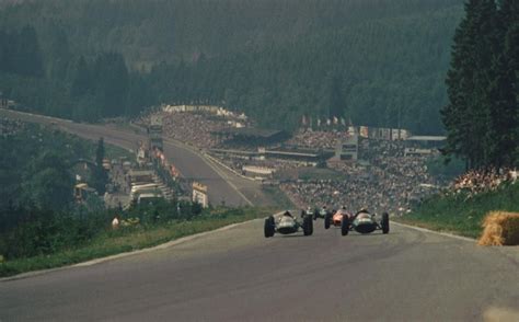 1962 Xxii Grand Prix De Belgique Spa Francorchamps The Cars Climbs