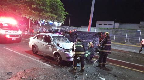 Un Muerto Y Una Mujer Herida Deja Aparatoso Accidente De Tr Nsito En