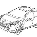 16 Extraordinaire Coloriage Peugeot Pictures Idee De Coloriage