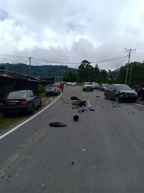 Penunggang Motosikal Maut Rempuh Dua Kenderaan Utusan Borneo Online