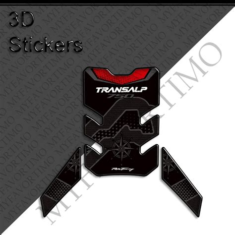 Motorcycle Tank Knee Pad Grips 3D Stickers Decals Protector Gas Fuel