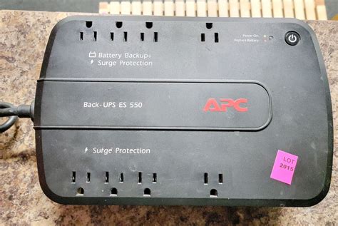 Apc Back Ups Es 550battery Backup And Surge