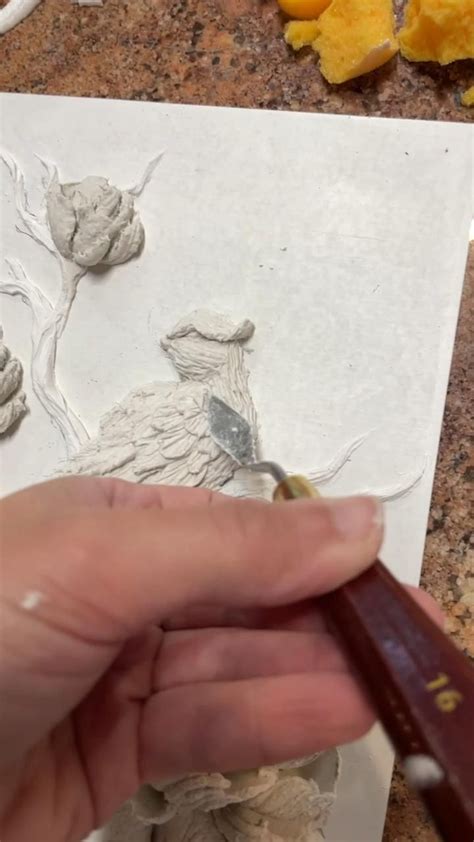 Learn How To Sculpt Plaster Reliefs Video In 2023 Plaster Art