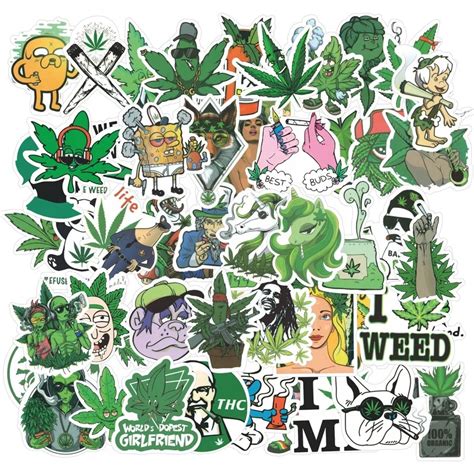 Graffiti Weed Characters