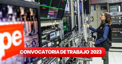 Cuáles son las convocatorias de trabajo que ofrece el IRTP 2023 para