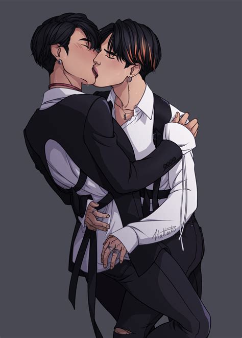 Jungkook And Jimin Kpop And Kiss Image 6005583 On Favim