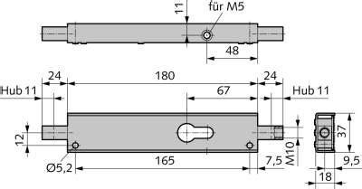 Kantriegel Türtreibriegel kaufen baubeschlag net