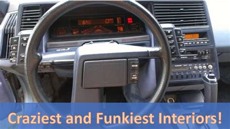 Craziest And Funkiest Automotive Interiors Of All Time The 1985 Subaru