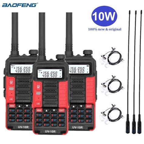 Pcs Baofeng Uv R Powerful Walkie Talkie Two Way Radio Usb Charging