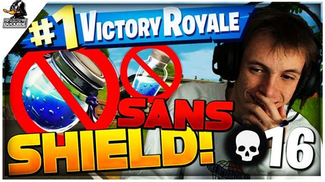 DEFI FAIRE TOP 1 SANS SHIELD Fortnite BR Darkvaduck YouTube