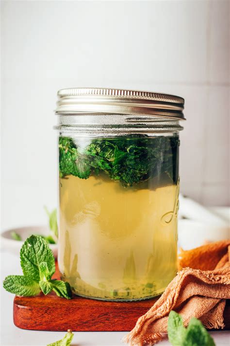 Fresh Mint Tea Hot Or Iced Minimalist Baker Recipes