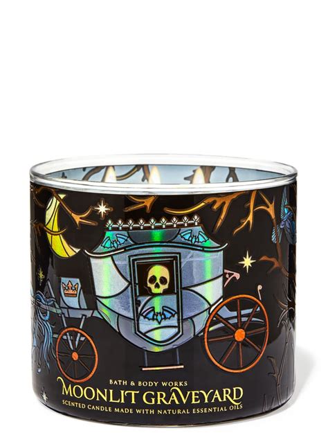 Bath And Body Works Moonlit Graveyard 3 Wick Candle Bath And Body Works