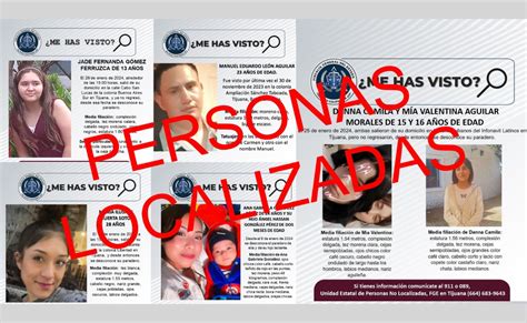 Localiza Fge A Siete Personas Reportadas Como Desaparecidas