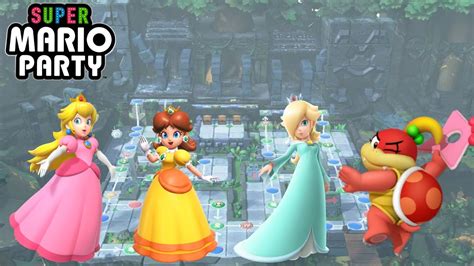 Super Mario Party Peach Vs Daisy Vs Rosalina Vs Pom Pom Whomp S