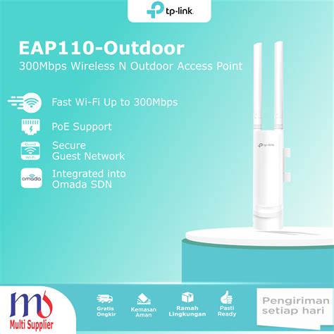 Tp Link Eap110 Eap 110 Outdoor 300mbps Wireless N Outdoor Access Point