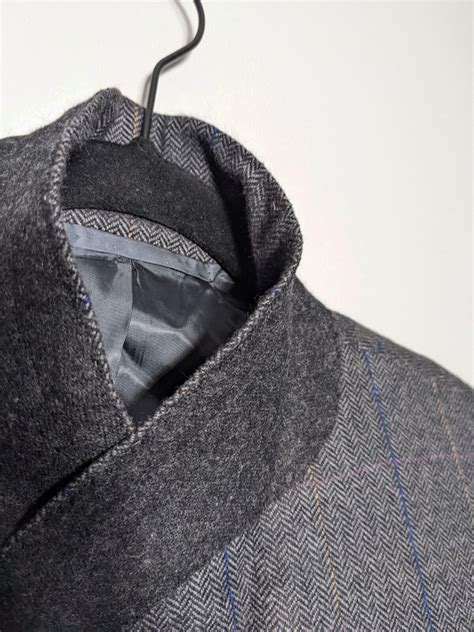 Oxxford Clothes Pure Cashmere Blazer Crown Herringbon Gem