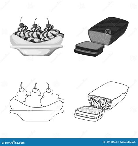 Illustration De Vecteur De Symbole Naturel Et V G Tarien Placez De