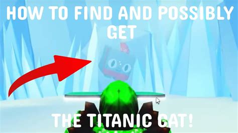 How To Find And Possibly Get The Huge Titanic Cat In Pet Simulator X