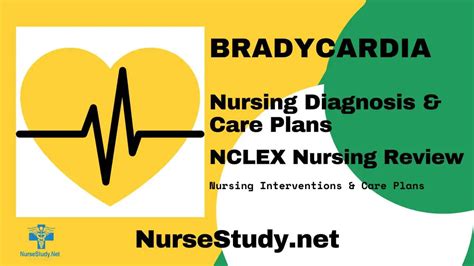 Bradycardia Nursing Diagnosis & Care Plan - NurseStudy.Net