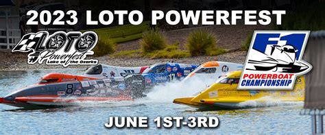 Loto Powerfest F Powerboat Racing