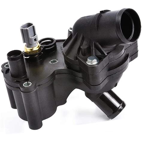 Engine Coolant Thermostat Housing With Sensor For Ford Mustang 4 0l