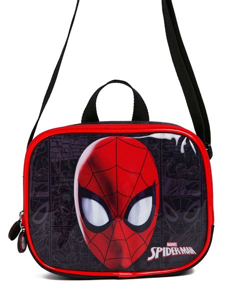 Riachuelo Lancheira T Rmica Homem Aranha Marvel Preto Vermelho