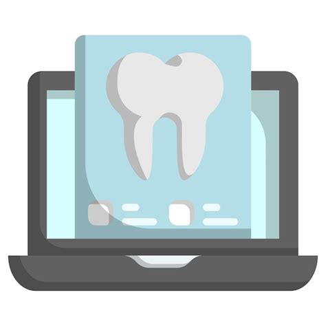 Premium Vector Scanning Teeth Concept Cone Beam Computed Tomography