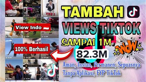 Permanen Cara Memperbanyak View Indonesia Di Vidio Tiktok Tanpa