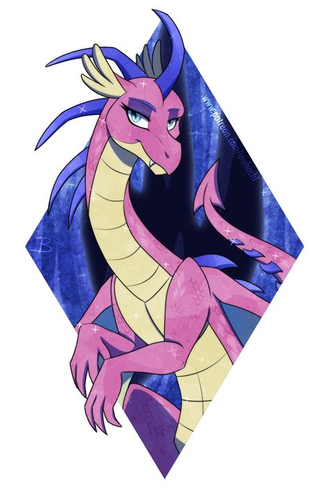 Mlpyl Ancient Crystal Dragon By Inuhoshi To Darkpen On Deviantart