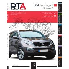 Rta Kia Sportage Partir De Site Officiel Revue Technique