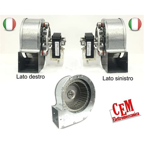 Ventilatore Centrifugo 55 Watt TRIAL CAH124Y 003 Motore DX CEM