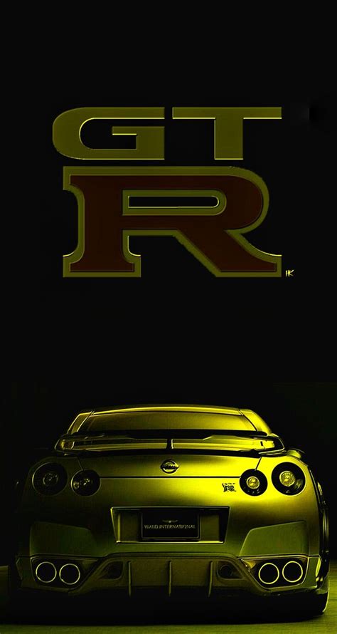 Yellow Gtr Sports Car Wallpaper