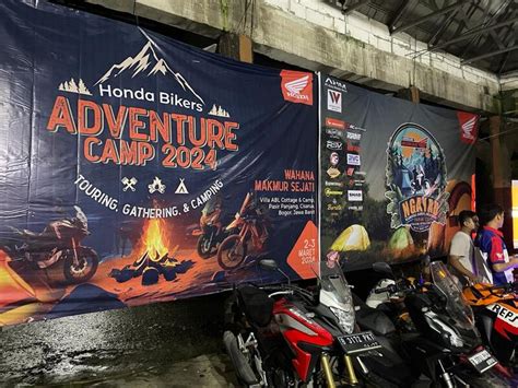 Ngayab Babak Ahj X Honda Bikers Adventure Camp Naik Motor