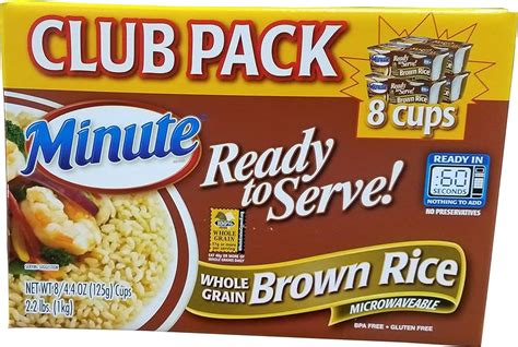 Minute Ready To Serve Brown Rice Quick Easy Rice Cups Oz Ct — Easybins Ph