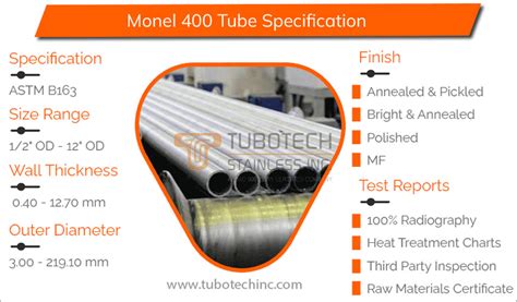 Monel Tube Alloy Seamless Tube Uns N Welded Tubing