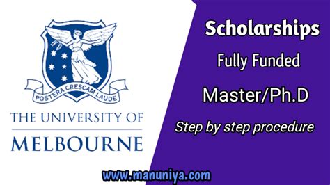 Melbourne University Scholarships 20232024 Fully Funded In Manuniya