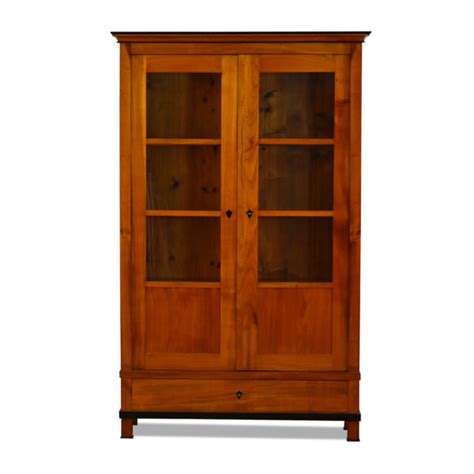 Antik Shop De Vitrine Biedermeier Kirschbaum Schellack