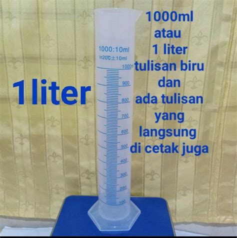 Tabung Ukur Ml Atau Gelas Takar Liter Lazada Indonesia