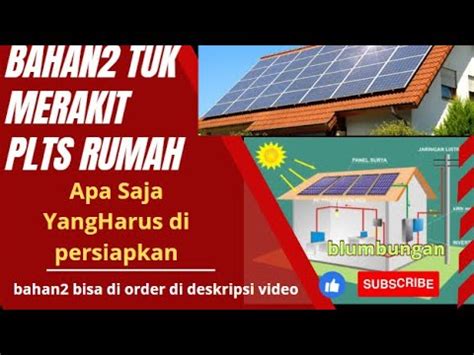 Merakit Listrik Tenaga Surya Energy Terbarukan Youtube