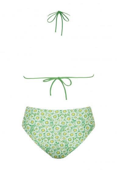 Lupita Triangle Bikini High Green Robin Collection Robin Collection