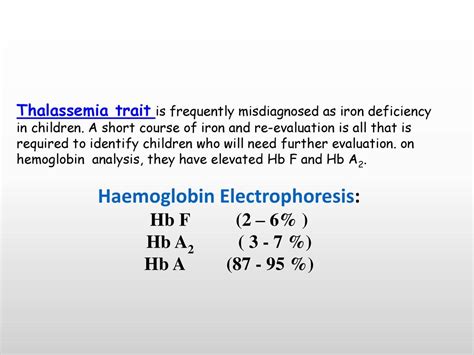 Thalassemia Syndromes Ppt Download