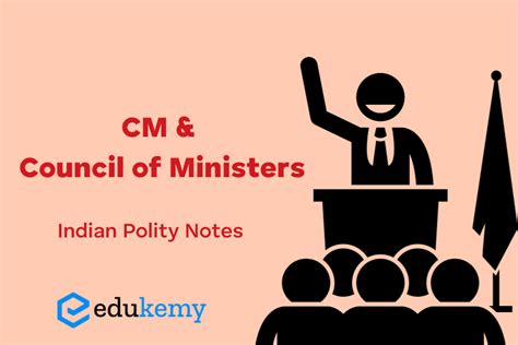 Chief Minister and Council of Minister - Indian Polity Notes