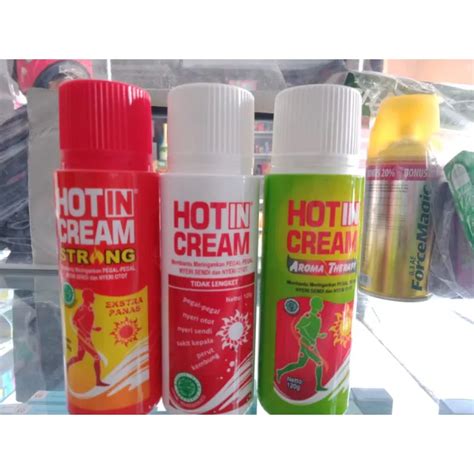 HOT IN CREAM 120 GR STRONG BTL HOT IN CREAM BOTOL 120ML KESLEO NYERI OTOT HOT IN CREAM BOTOL