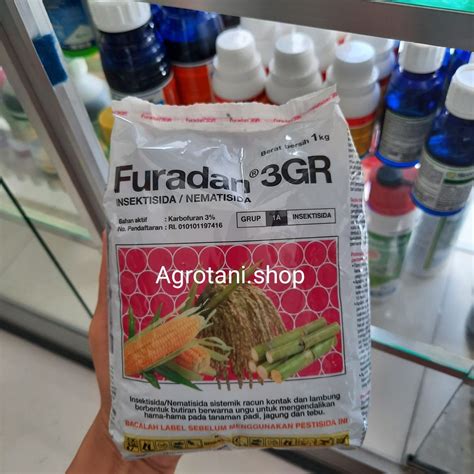 Jual Furadan Gr Kg Kemasan Pabrik Insektisida Nematisida