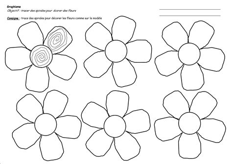 Activités Printemps Maternelle Graphisme Graphisme Gs