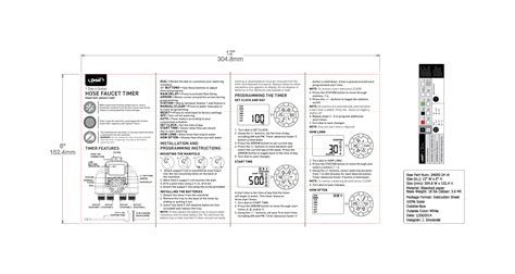 Orbit Battery Operated Sprinkler Timer Manual