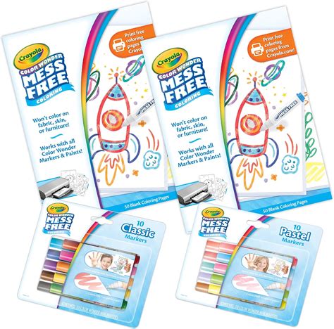 Crayola Color Wonder Mess Free Coloring Kit Ct Coloring Pages