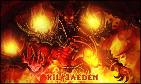 Signature Wow Kil'jaeden by Ellanna-Graph on DeviantArt