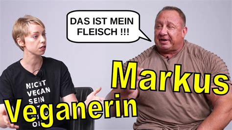 Markus Rühl Gegen Militante VEGANERIN YouTube