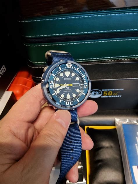 Special Edition Seiko Srp653k1 Baby Tuna Mens Fashion Watches